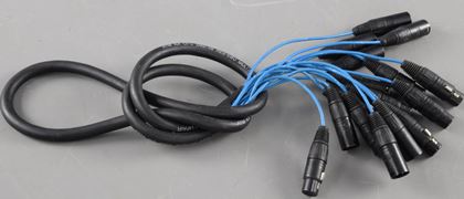 various-8-way AES/EBU XLR multicore